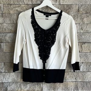 WHBM floral detail sweater